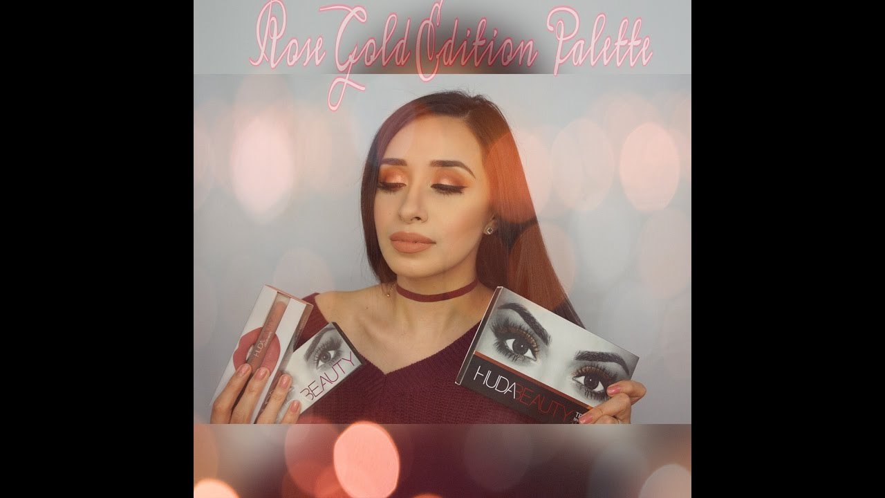 Huda Beauty "Rose Gold Edition" Palette