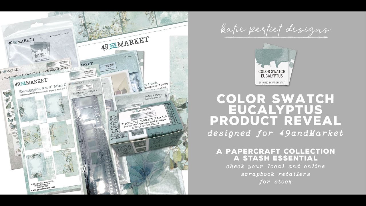 Unboxing Color Swatch Eucalyptus for 49 and Market