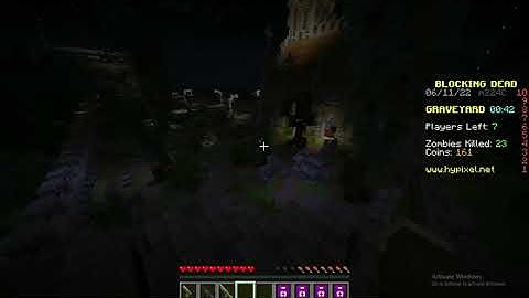 Hypixel Blocking Dead - INTENSE GRAVEYARD END