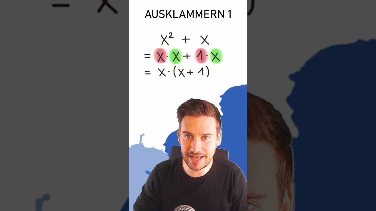 Nullstellen, Faktorisieren, Ausklammern | Mathe by Daniel Jung
