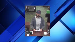 FBI searches for bank robber