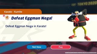 Mario & Sonic At The Olympic Games Tokyo 2020 - Eggman Nega Boss Fight Story Mode