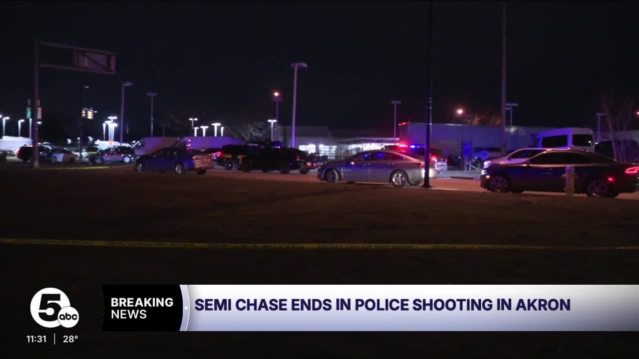 1 injured in shooting involving Akron Police