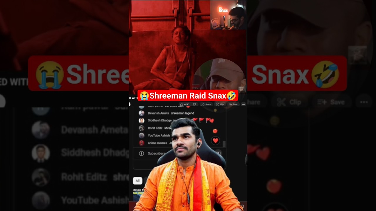 Shreeman Funny Raid Snax (Full video channel PE ) 