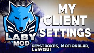 MY CLIENTS SETTINGS | Minecraft LabyMod 2020
