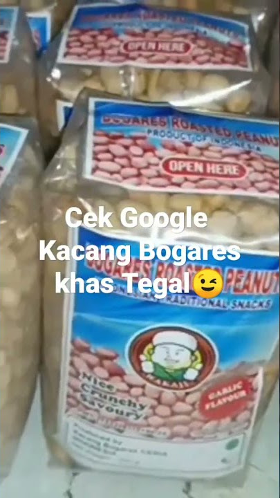 Kacang Bogares Khas Tegal