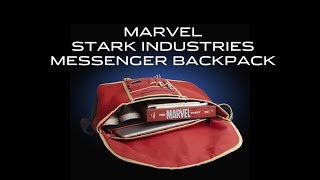 Marvel Stark Industries Messenger Backpack from ThinkGeek screenshot 5
