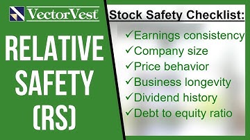 Relative Safety (RS) Explained | VectorVest