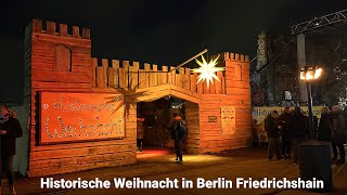 Historische Weihnacht in Berlin Friedrichshain