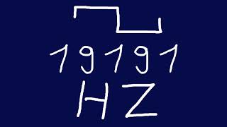 19191 hz square