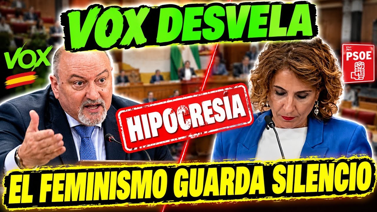 💥Ricardo Olea,VOX, Destroza el Falso Feminismo de la Izquierda💥 en el Parlamento Andaluz