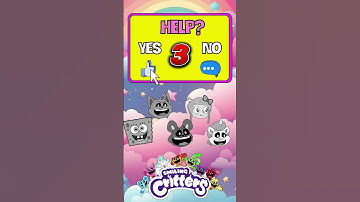 Please help me pass the Color Challenge level 999 #3 - Smiling Critters animation #short