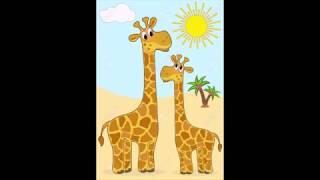 Детская песенка У жирафа пятна