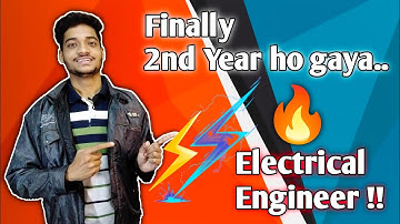 Diploma in electrical engineering First year second semester is finally over | Diploma Second year