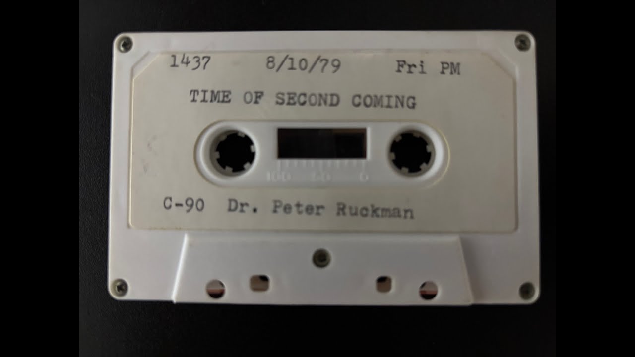 Time Of The Second Coming - Dr. Ruckman, 1979 Rochester, NY