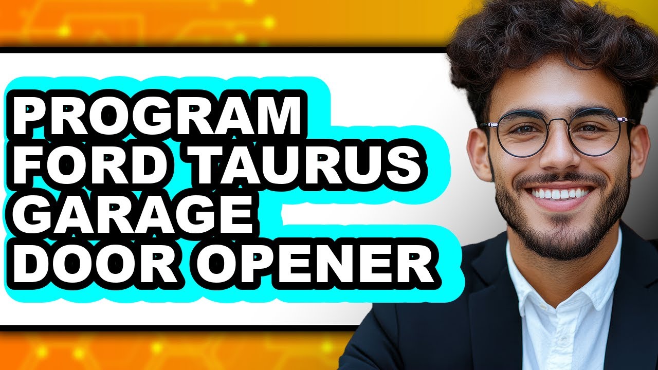 Taurus Program How to Program Ford Taurus Garage Door Opener - Easy Guide - YouTube