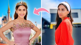 خليناها اميرة ب يوم عيد ميلادها 👸 (حياة ديزني)