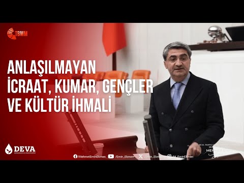 Anlaşılmayan İcraat, Kumar, Gençler ve Kültür İhmali