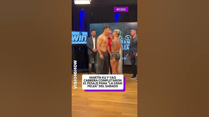 Martín Ku y Yao Cabrera listo para La Gran Pelea 2