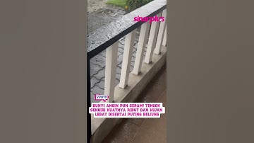 Klang dilanda hujan lebat dan angin kencang disusuli puting beliung kecil