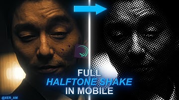 full halftone dots shake tutorial on alight motion