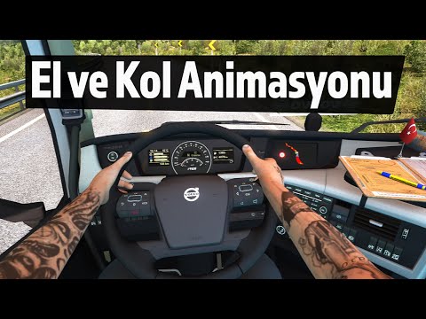 ETS 2 Direksiyon için El ve Kol Animasyonu Modu Çıktı!