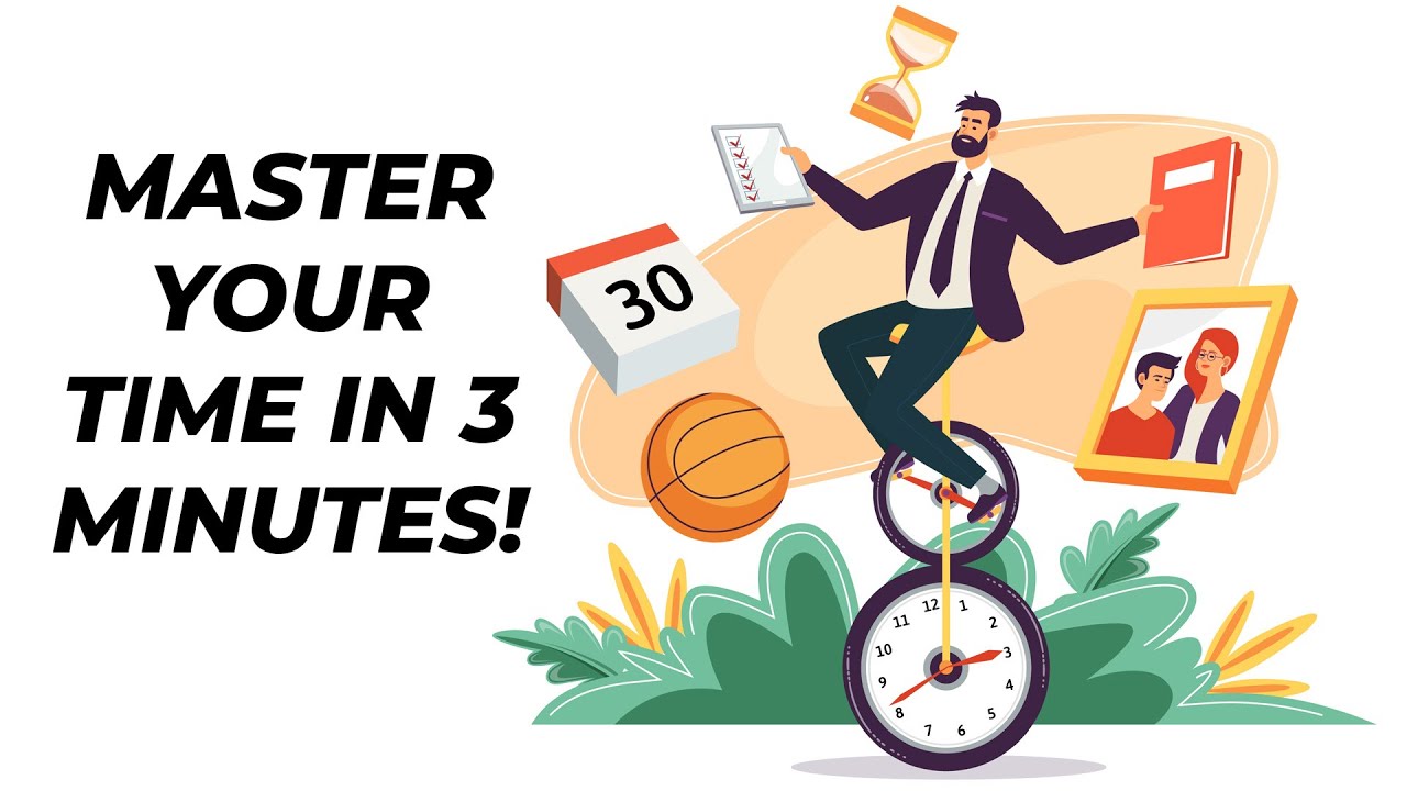 3 Minute Time Management Lesson - YouTube