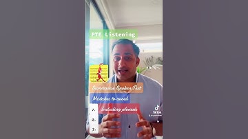Mistakes to avoid in Summarise Spoken Text | PTE Listening | PTEfor199 #pte #ptefor199 #australia
