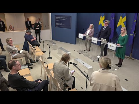 Pressbriefing om mäns våld mot kvinnor