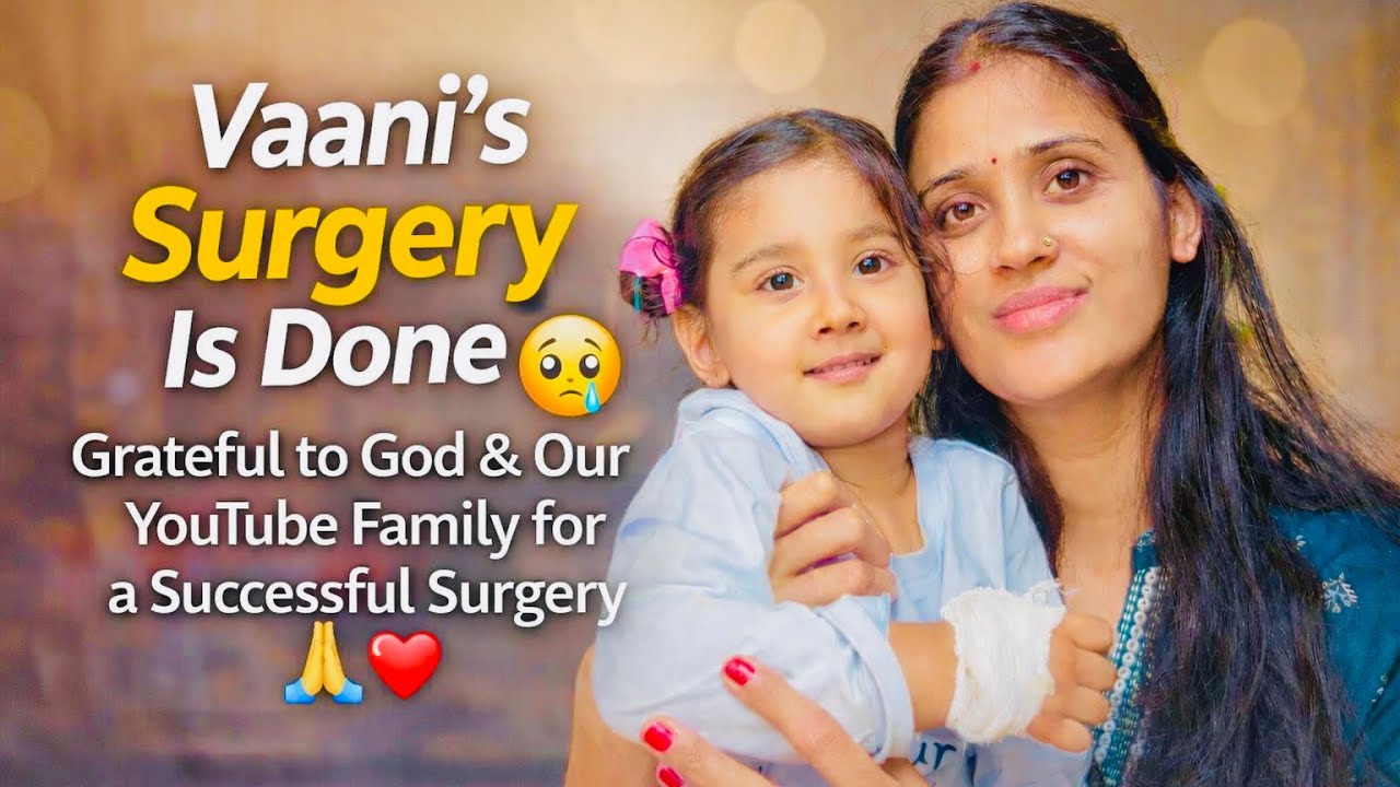 Vanni’s Surgery Is Done 😢🙏 | Please Pray for My Baby #viral #youtube 