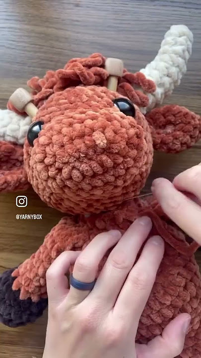 Crochet Along: Full Video Tutorial For Hilde The Highland Cow