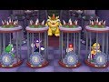 Mario Party 5 - 4 Player Minigames - Yoshi Waluigi Mario Wario All Lucky Funny Mini Games