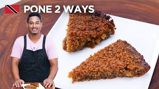 Pone 2 Ways: Cassava & Sweet Potato Recipe by Chef Shaun 🇹🇹 Foodie Nation