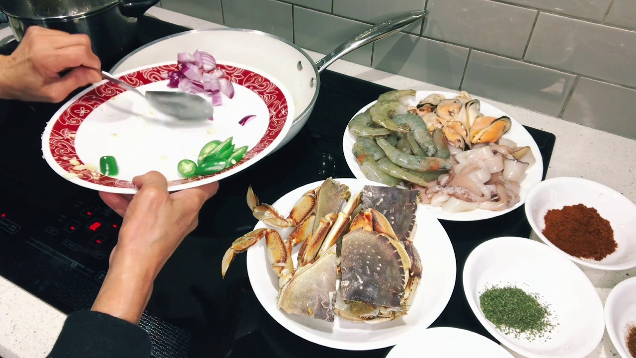 How to cook mix seafood. YouTube