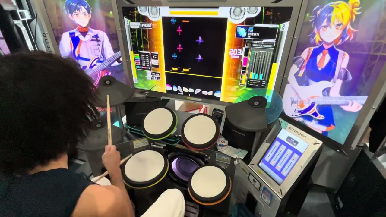 【GITADORA】百鬼夜行[DRUM BASIC]プレイ動画