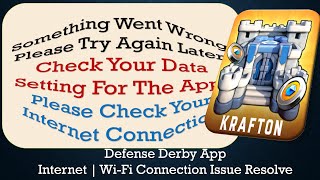 Defense Derby App something went wrong please try again later problem solution screenshot 5