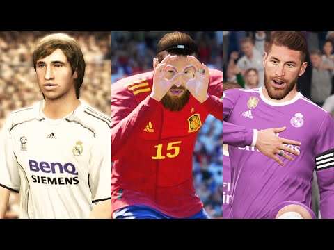 SERGIO RAMOS IN EVERY FIFA (06-21)