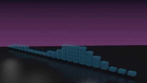 Blender Audio Visualization Test Sample (Built-in Renderer)