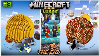 THE END ❤️ | LADDU SURVIVAL | Ep 3 | Minecraft in Telugu