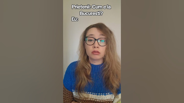 Vouă cum vi se pare la București?