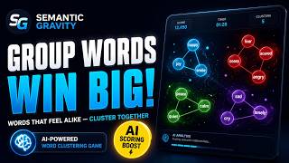 Semantic Gravity Mini Game Project Demo | HTML CSS JavaScript Source Code