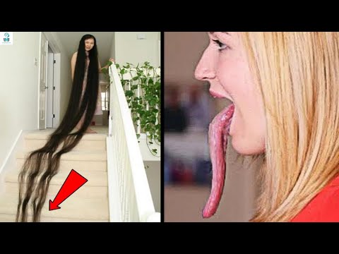 दुनिया के 9 सबसे विशालकाय अंगों वाले लोग। 9 Longest Body Parts In The World #3