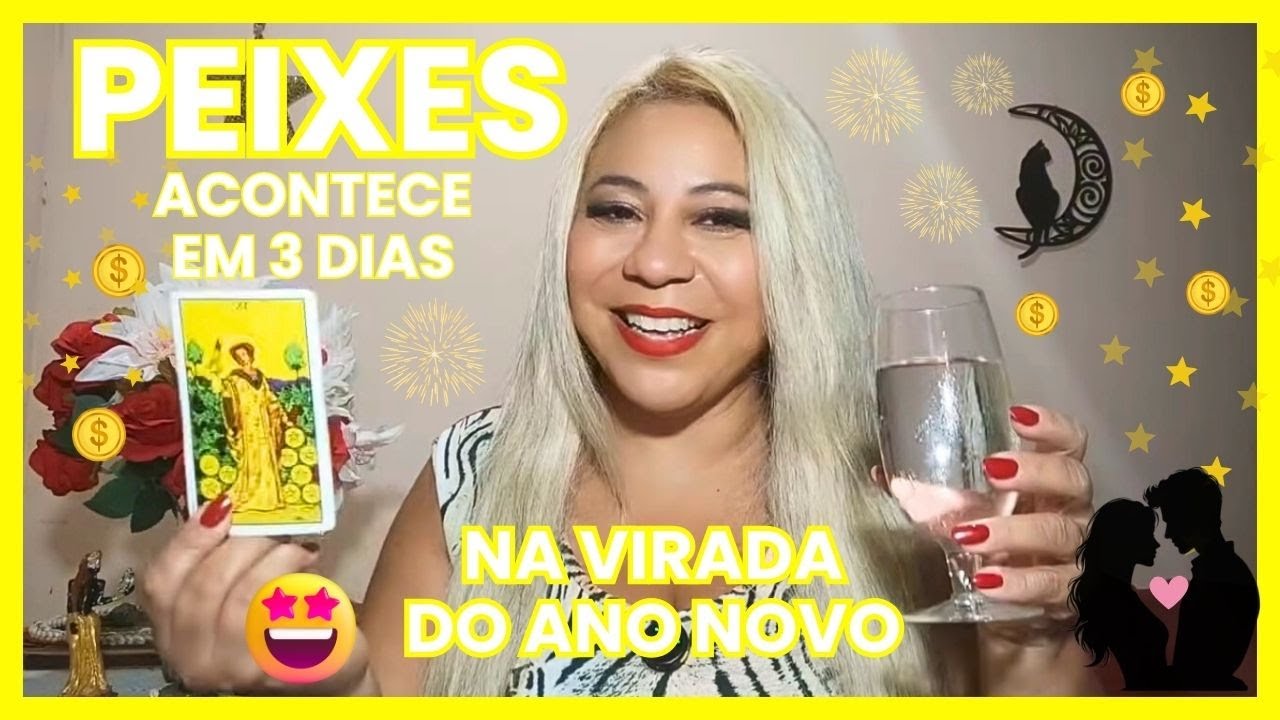 PEIXES ♓SE PREPARA QUE TE PEGA DE SURPRESA. NOTÍCIA BOA DE DINHEIRO. PAIXÃO PARCERIAS