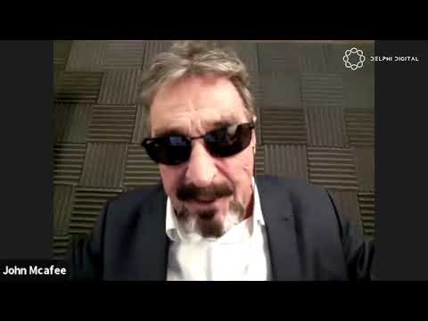 Video: Crypto milionář John McAfee ohlásil rok 2020 prezidentský běh