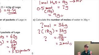 Mole Calculations Converting Between Mass and Moles O-Level IGCSE Chemistry