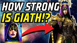 NEW HYDRA DAMAGE CHAMP! FIRST LOOK AND SHOWCASE GIATH! | RAID: SHADOW LEGENDS