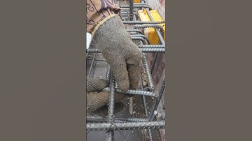 Insert stirrup beam #shorts #construction #building #civilengineering