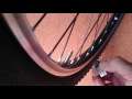 自転車のバルブを米式に変更