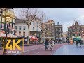 4k amsterdam netherlands  urban relax with city sounds