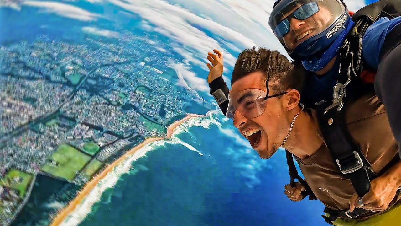 SAUT EN PARACHUTE PRÈS DE SYDNEY ! PVT AUSTRALIE 2023 25 YouTube